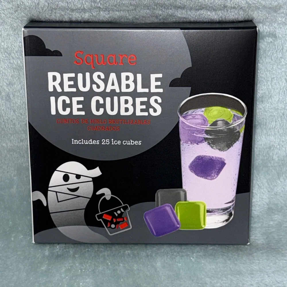 Reusable Ice Cubes - Purple and Green